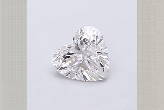 0.39 Carat Heart Lab Diamond
