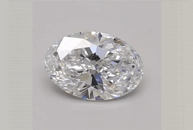 0.77 Carat Oval Lab Diamond