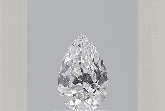 0.54 Carat Pear Lab Diamond