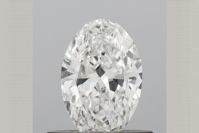 0.49 Carat Oval Lab Diamond