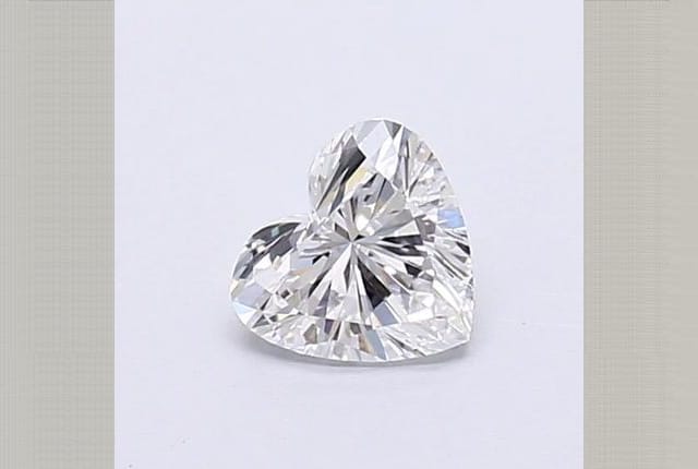 0.42 Carat Heart Lab Diamond