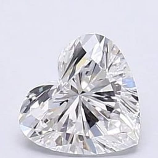 0.42 Carat Heart Lab Diamond