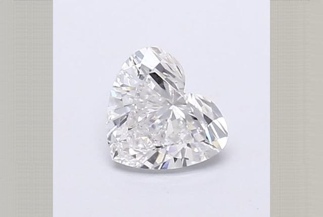0.50 Carat Heart Lab Diamond