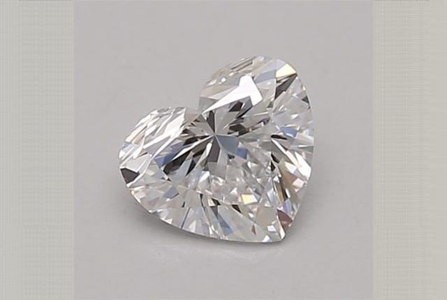 0.65 Carat Heart Lab Diamond