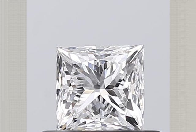 0.53 Carat Princess Lab Diamond