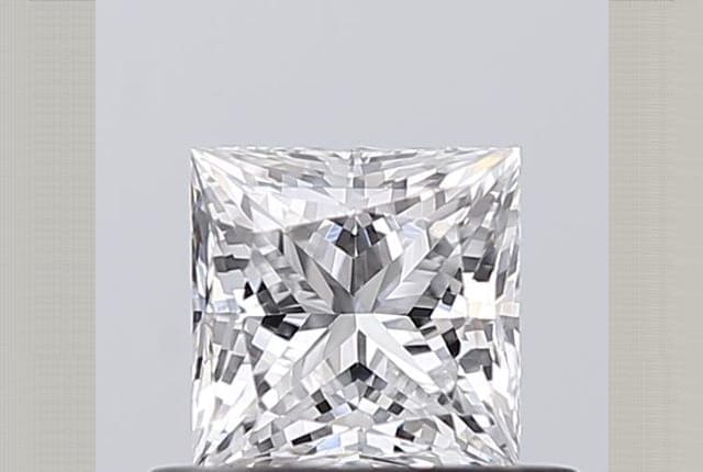 0.58 Carat Princess Lab Diamond
