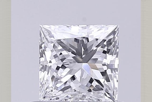 0.57 Carat Princess Lab Diamond
