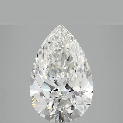 4.08 Carat Pear Lab Diamond