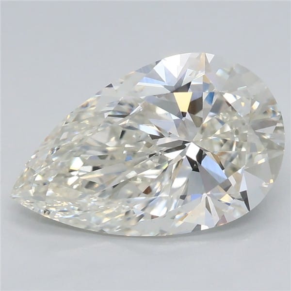 2.08 Carat Pear Lab Diamond