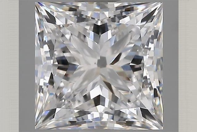 3.80 Carat Princess Lab Diamond