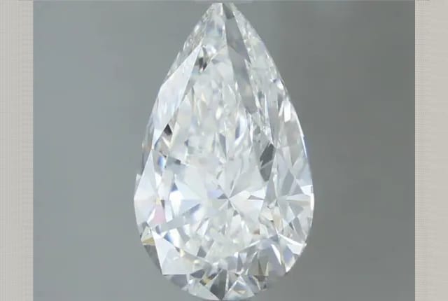 2.52 Carat Pear Lab Diamond