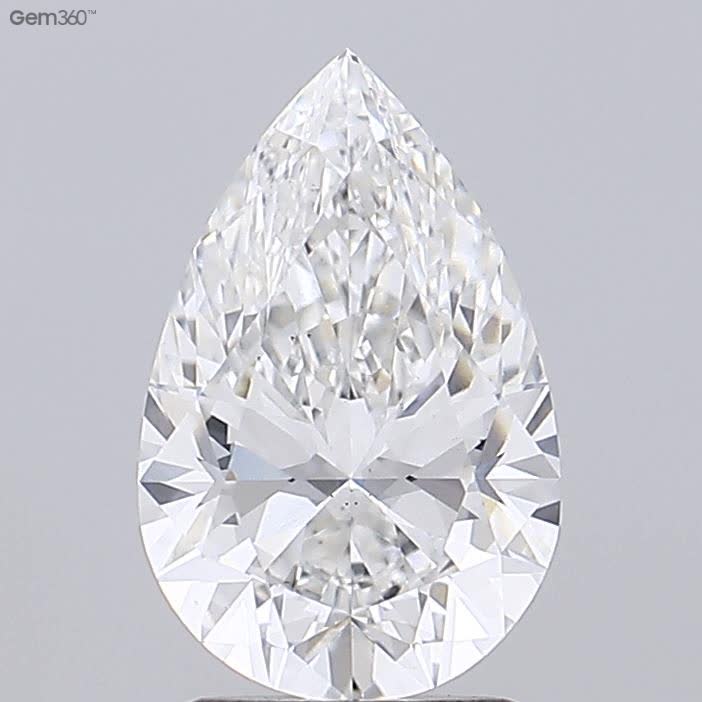 1.86 Carat Pear Lab Diamond