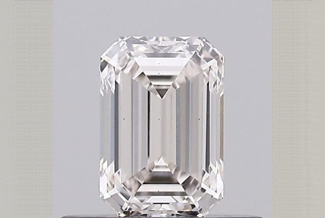 0.34 Carat Emerald Lab Diamond