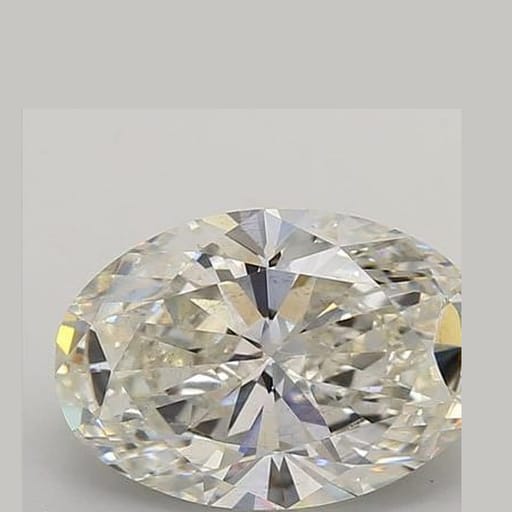 3.51 Carat Oval Lab Diamond