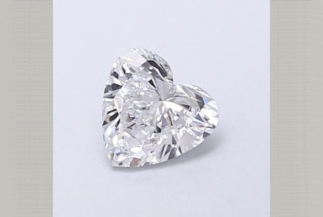 0.39 Carat Heart Lab Diamond