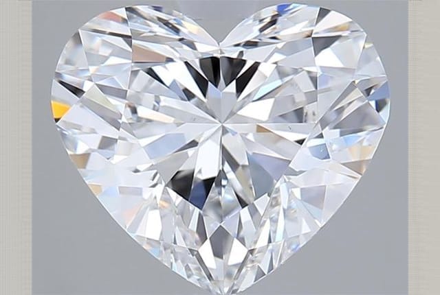 2.50 Carat Heart Lab Diamond