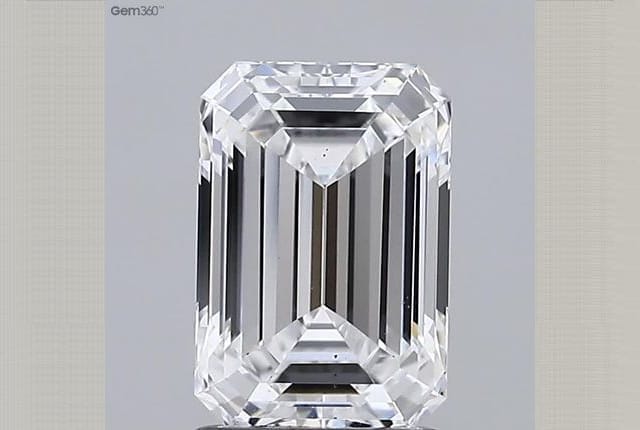 1.54 Carat Emerald Lab Diamond