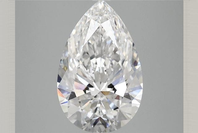 3.76 Carat Pear Lab Diamond