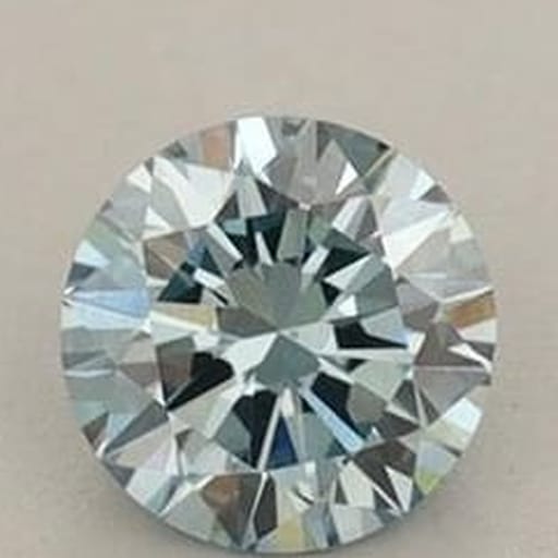0.29 Carat Round Blue Lab Diamond