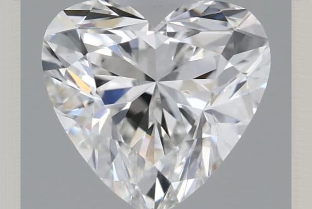 0.44 Carat Heart Lab Diamond