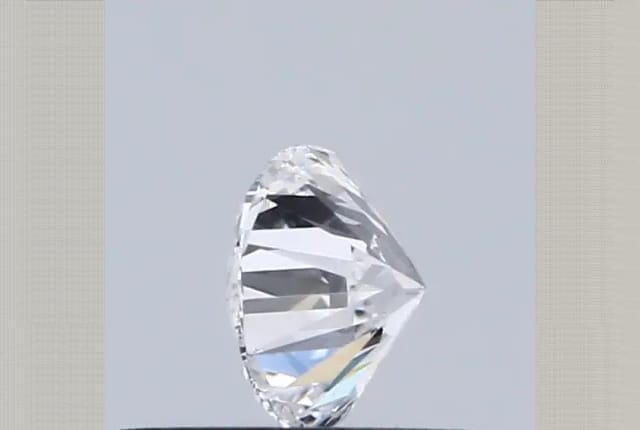 0.33 Carat Round Lab Diamond