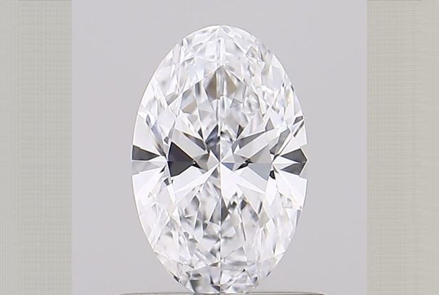 0.58 Carat Oval Lab Diamond