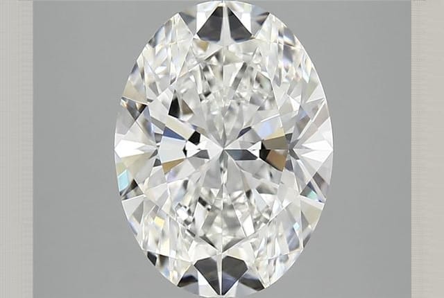 3.89 Carat Oval Lab Diamond
