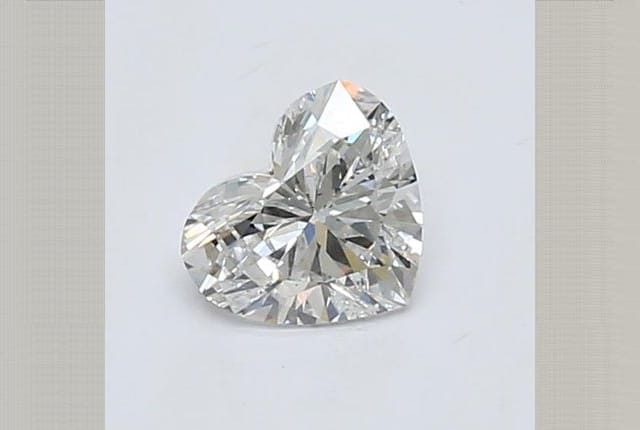 0.50 Carat Heart Lab Diamond