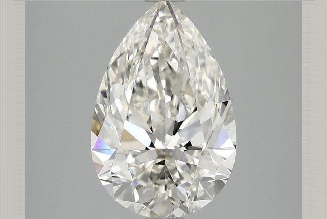 3.02 Carat Pear Lab Diamond
