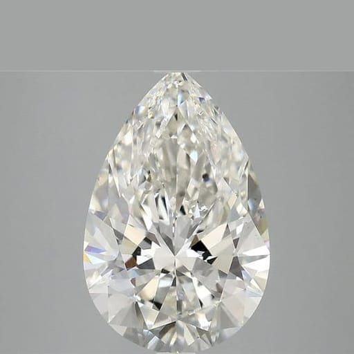 4.09 Carat Pear Lab Diamond