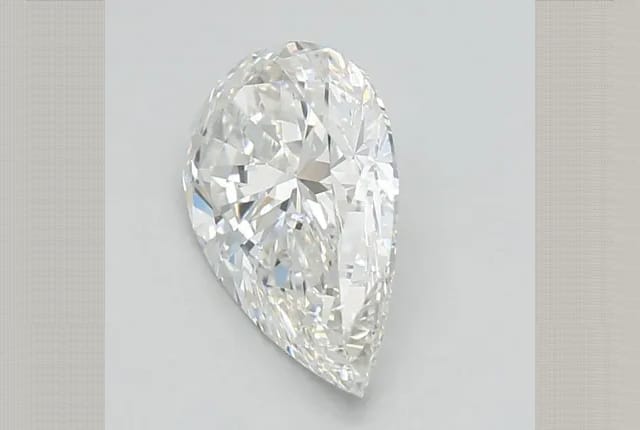 1.75 Carat Pear Lab Diamond