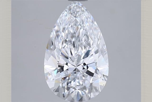 2.00 Carat Pear Lab Diamond