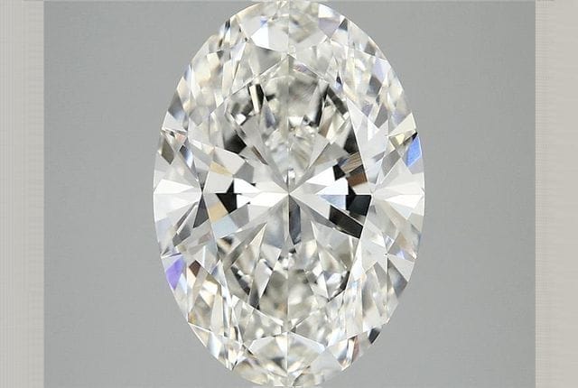 3.85 Carat Oval Lab Diamond