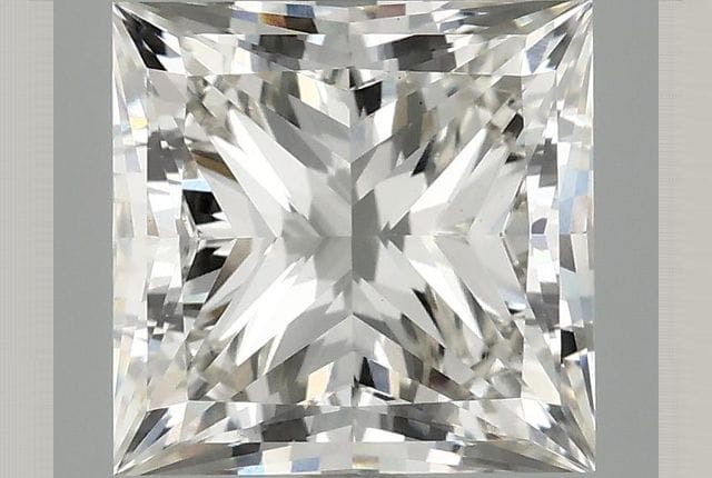 3.97 Carat Princess Lab Diamond