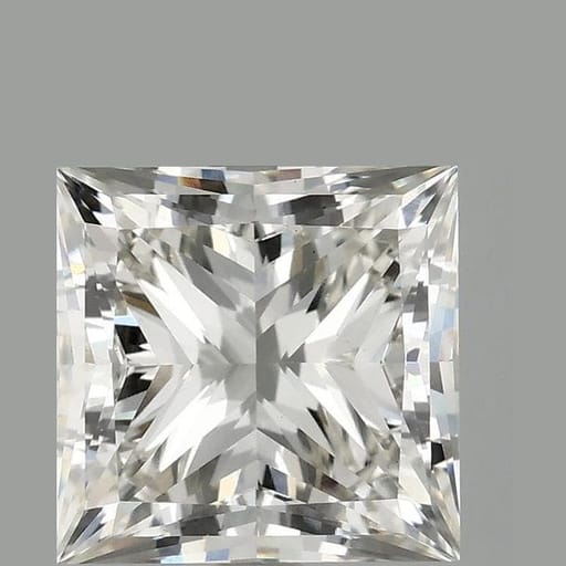 3.97 Carat Princess Lab Diamond