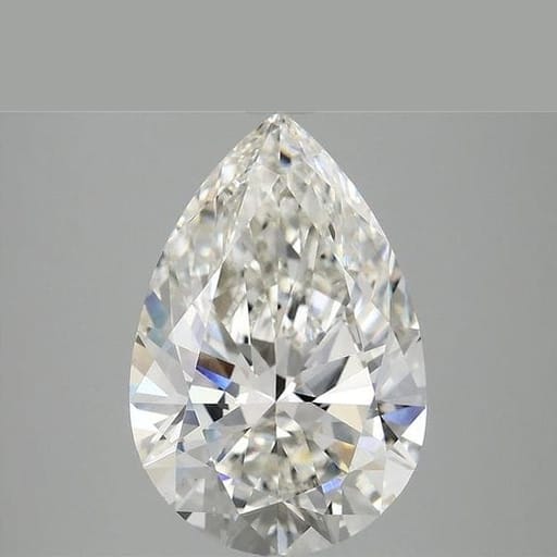 4.04 Carat Pear Lab Diamond