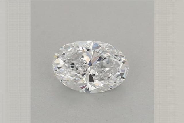 0.53 Carat Oval Lab Diamond