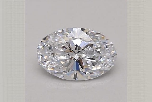 0.58 Carat Oval Lab Diamond