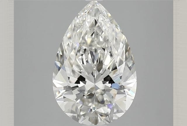 3.08 Carat Pear Lab Diamond