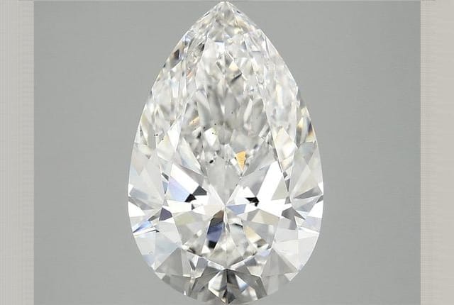 3.59 Carat Pear Lab Diamond