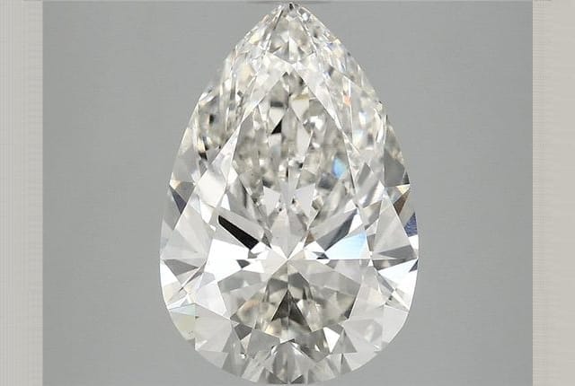 3.05 Carat Pear Lab Diamond