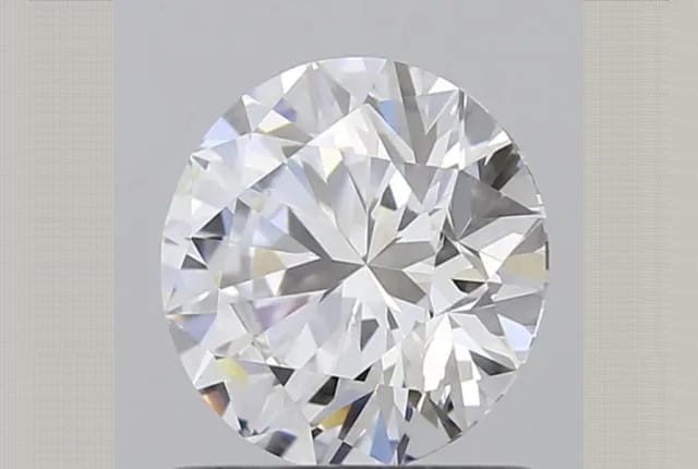 0.81 Carat Round Lab Diamond