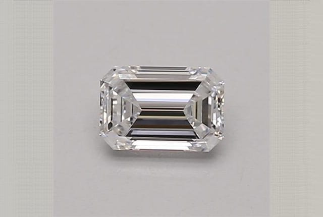 0.41 Carat Emerald Lab Diamond