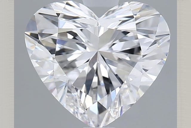 1.55 Carat Heart Lab Diamond