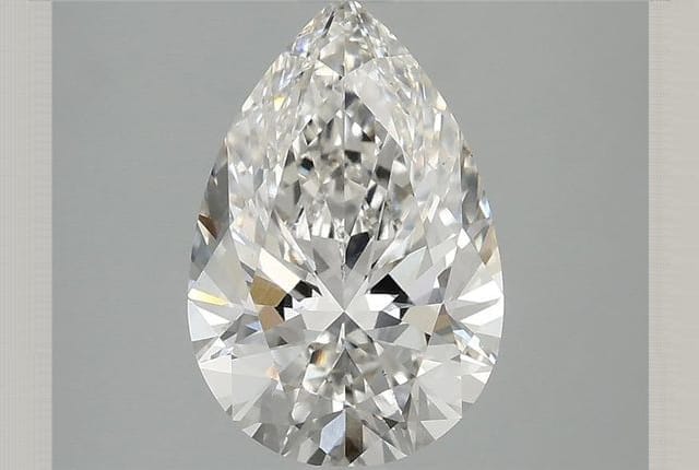 2.58 Carat Pear Lab Diamond