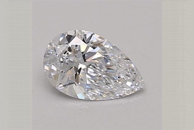 0.53 Carat Pear Lab Diamond
