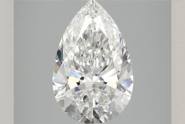 3.50 Carat Pear Lab Diamond