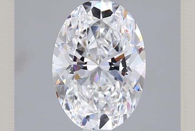 1.28 Carat Oval Lab Diamond