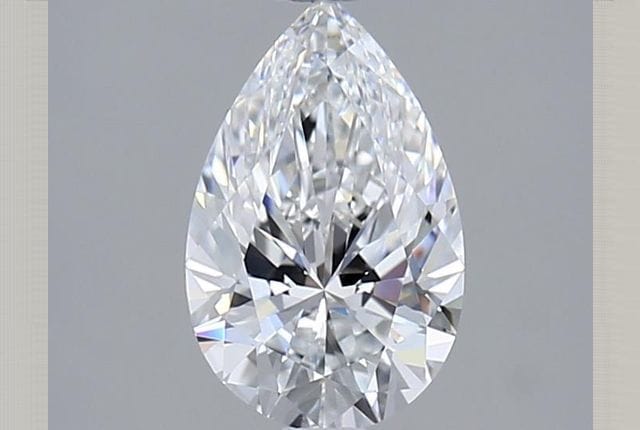 1.25 Carat Pear Lab Diamond