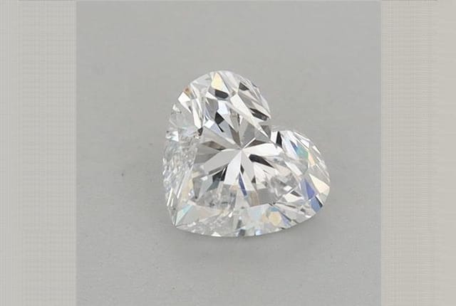 0.57 Carat Heart Lab Diamond